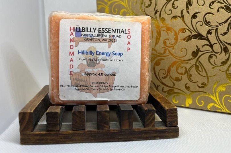 Energy soap bar from Hillbilly Essentials
