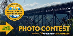 Mountaineer Week Photo Contest presented by University Apartments. Cash Prizes.