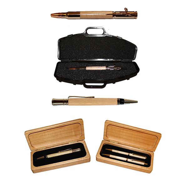 sample pens and cases available
