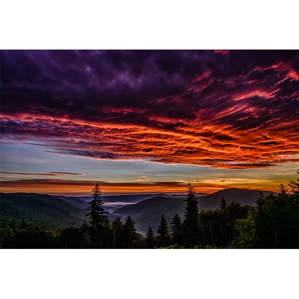 Highland Dawn color photo