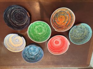 rope bowls in various colors